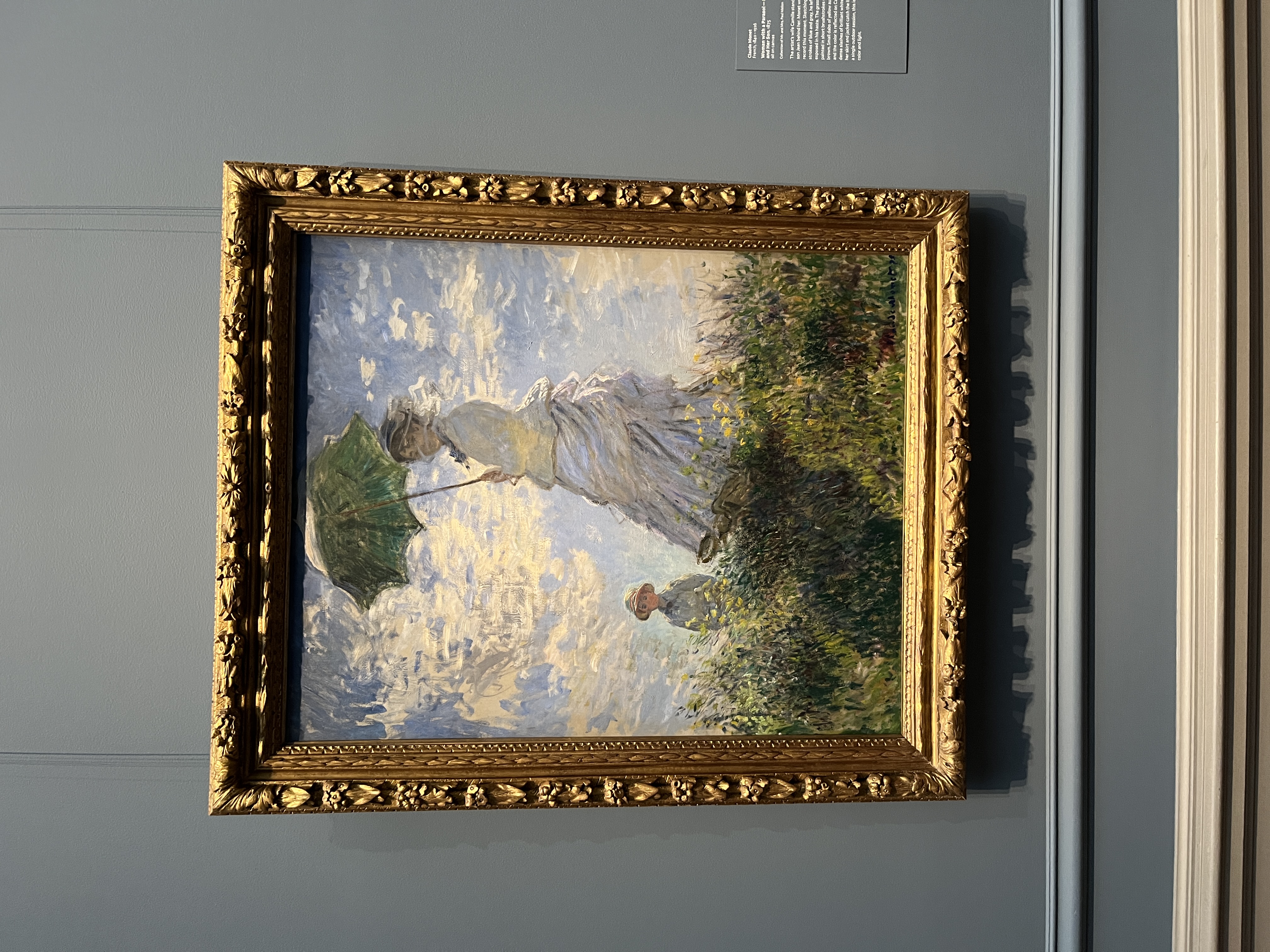 Claude Monet, Woman with a Parasol