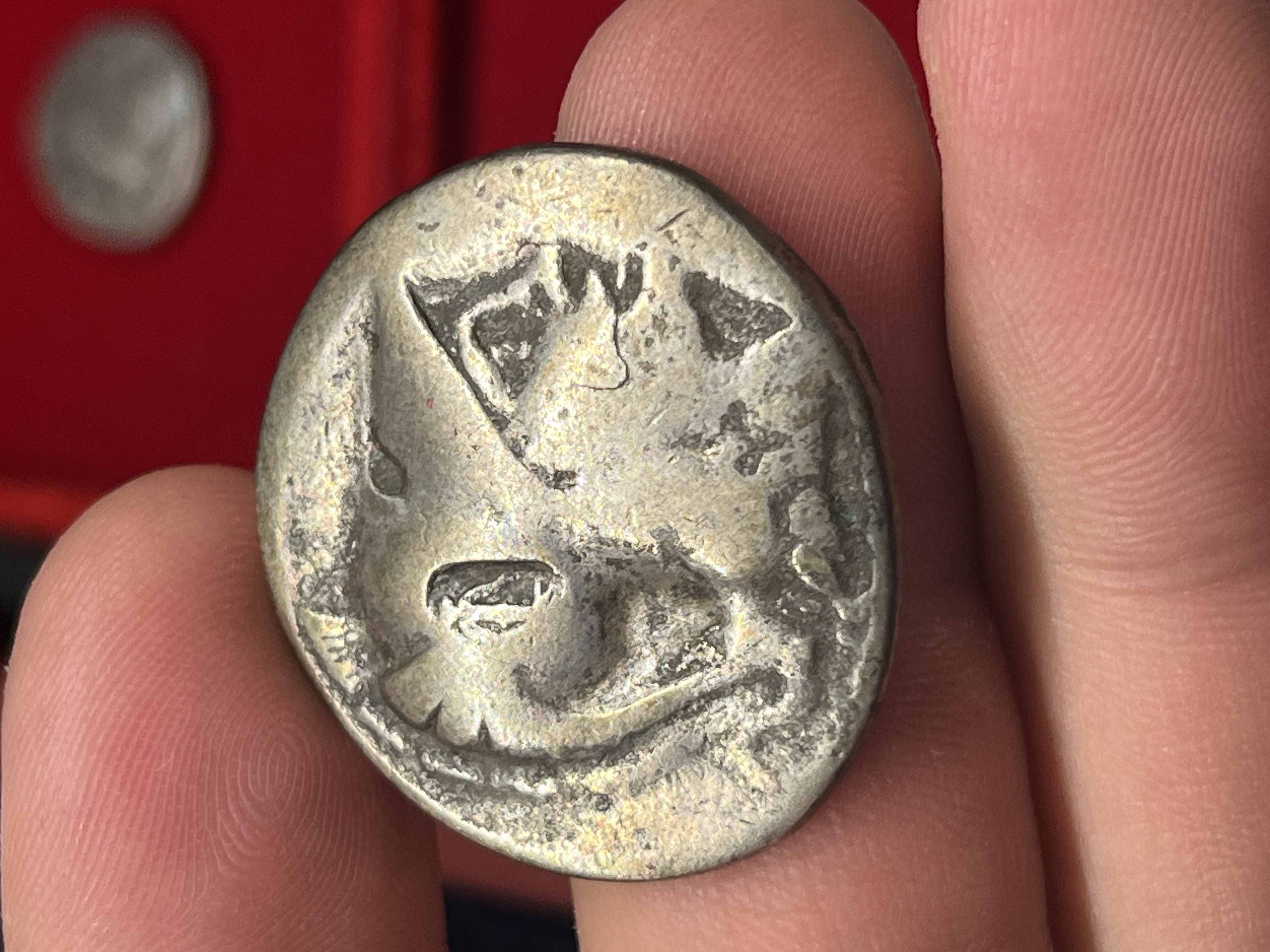 Greek Tetradrachm from Side featuring Athena and Nike