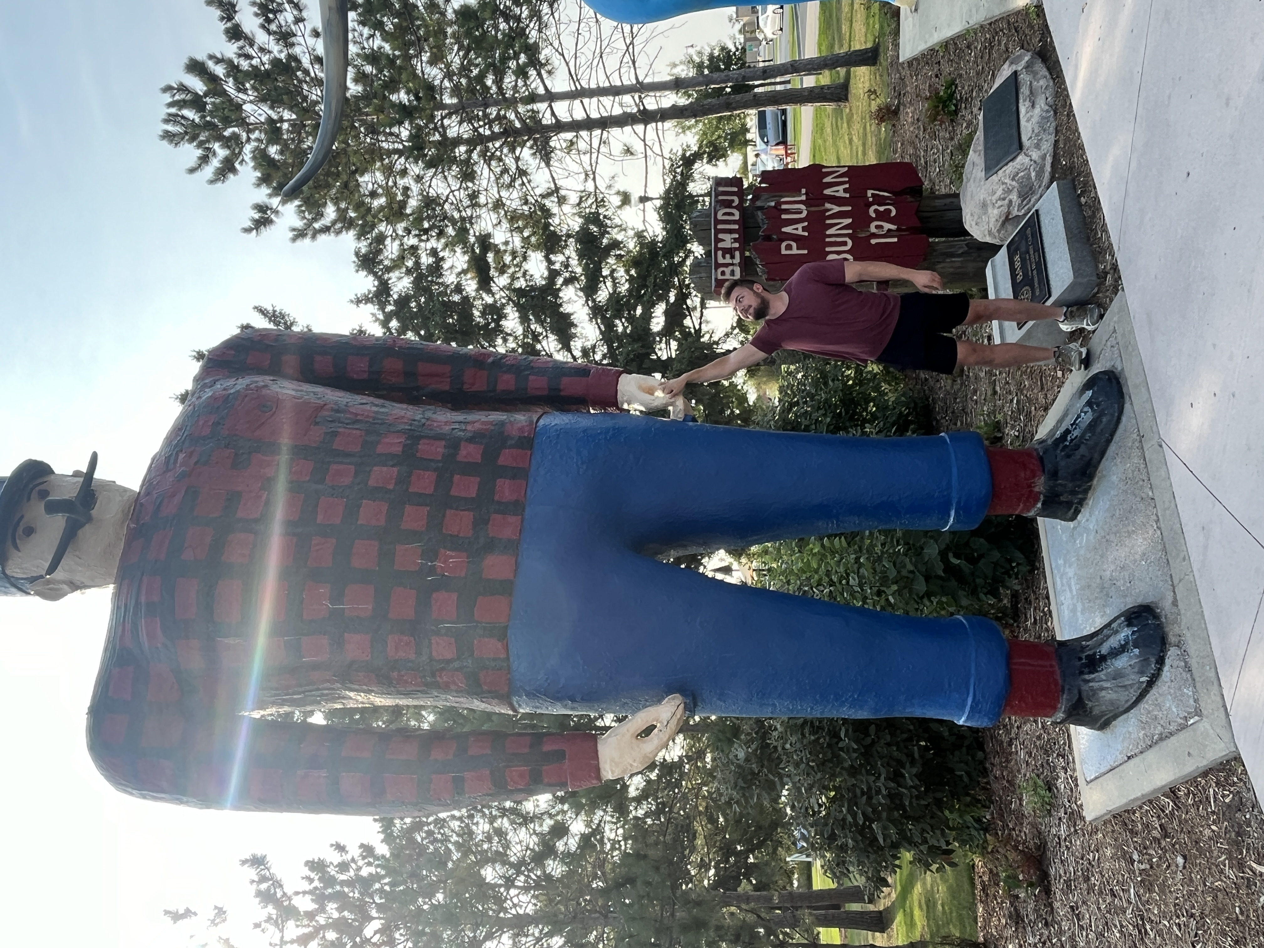 Paul Bunyan Statue in Mankato