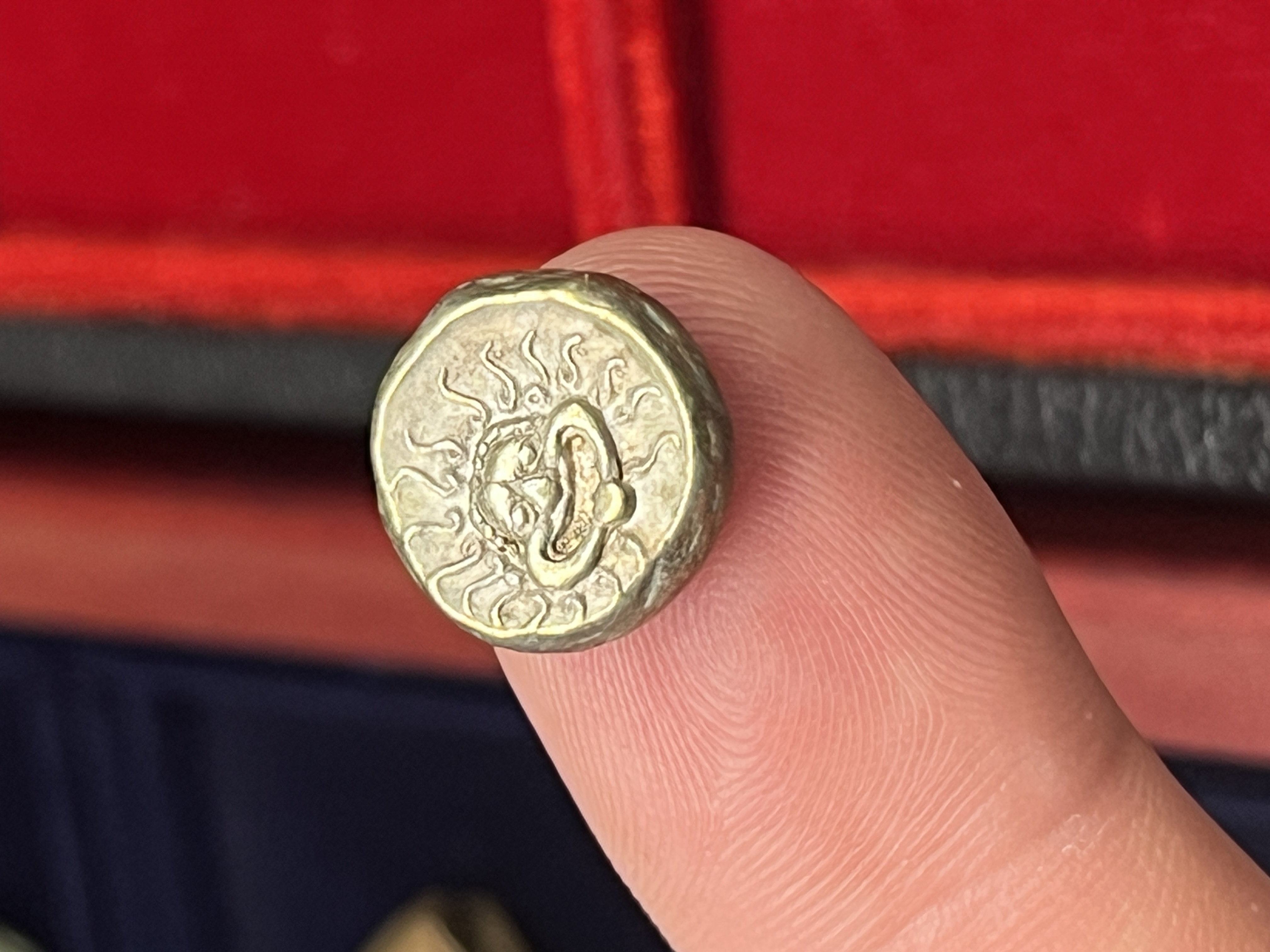 Gorgon Drachm with Gorgoneion and Anchor