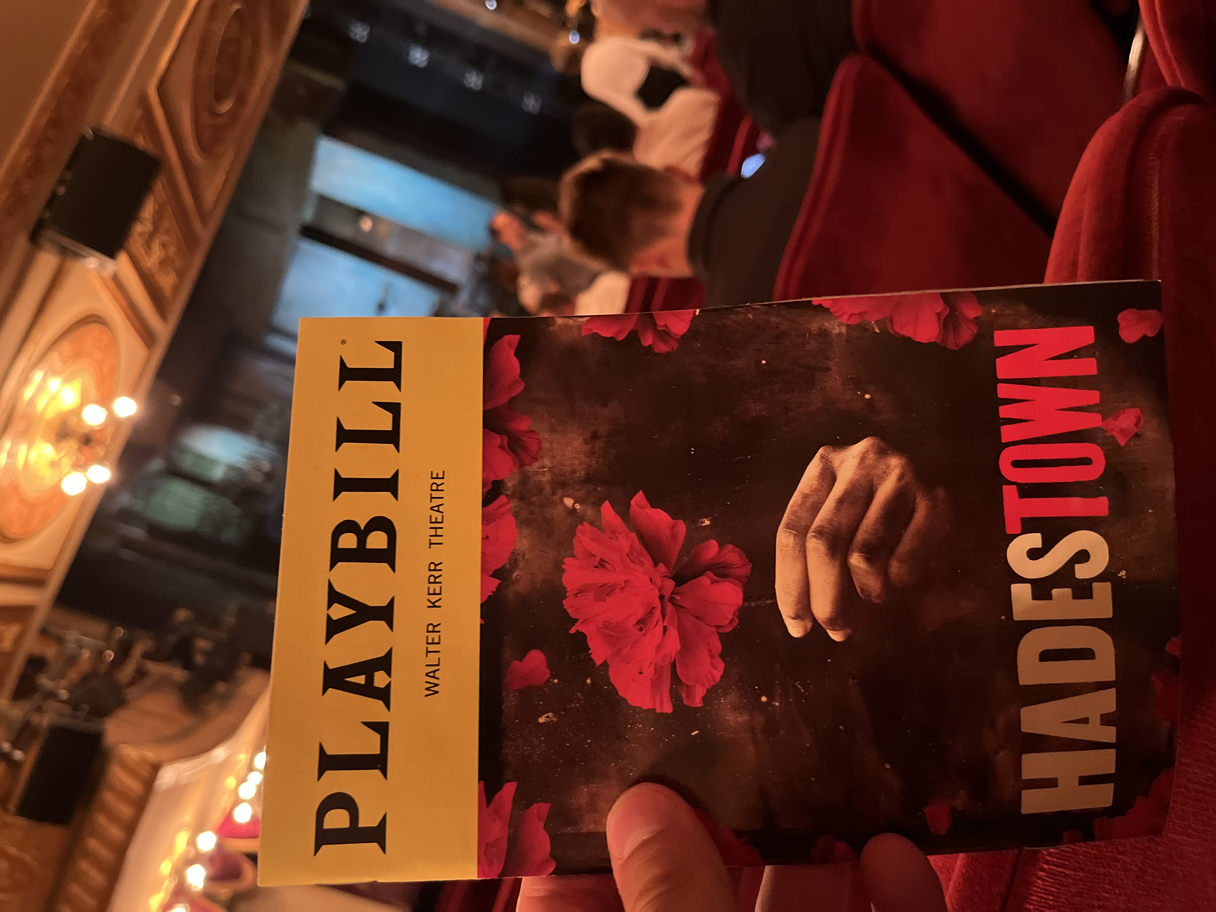 Hadestown on Broadway